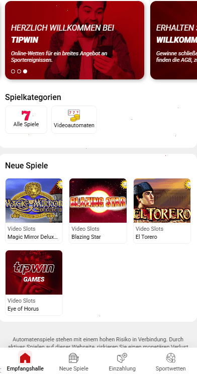Tipwin – Das führende Casino in Deutschland